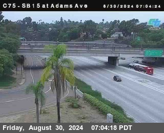 SB 15 at Adams Ave (On Ramp)