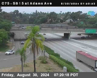 SB 15 at Adams Ave (On Ramp)