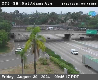 SB 15 at Adams Ave (On Ramp)