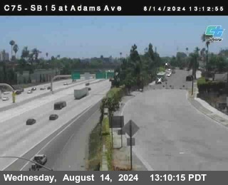 SB 15 at Adams Ave (On Ramp)