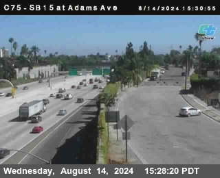 SB 15 at Adams Ave (On Ramp)