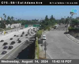 SB 15 at Adams Ave (On Ramp)