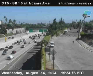 SB 15 at Adams Ave (On Ramp)