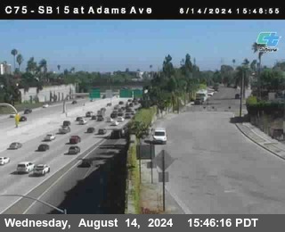 SB 15 at Adams Ave (On Ramp)