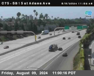 SB 15 at Adams Ave (On Ramp)