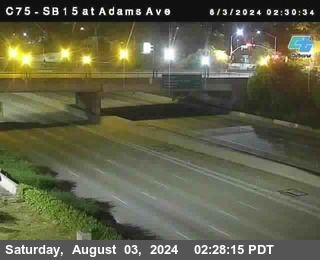 SB 15 at Adams Ave (On Ramp)