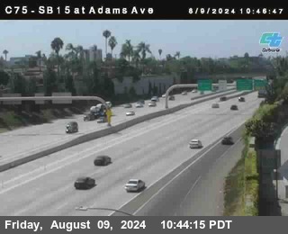 SB 15 at Adams Ave (On Ramp)