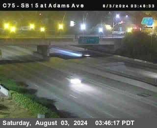 SB 15 at Adams Ave (On Ramp)