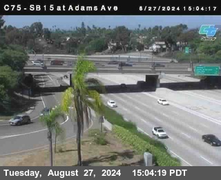 SB 15 at Adams Ave (On Ramp)