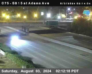 SB 15 at Adams Ave (On Ramp)