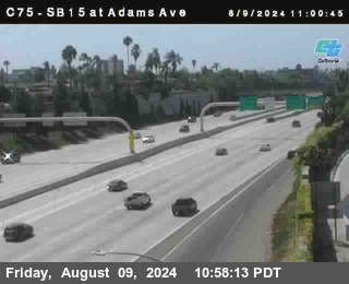 SB 15 at Adams Ave (On Ramp)