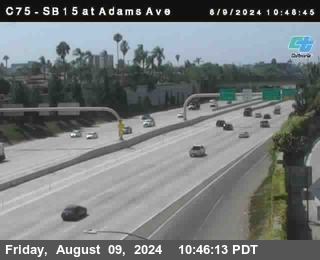 SB 15 at Adams Ave (On Ramp)