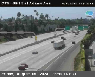 SB 15 at Adams Ave (On Ramp)