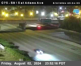 SB 15 at Adams Ave (On Ramp)