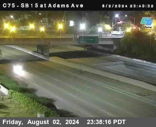 SB 15 at Adams Ave (On Ramp)