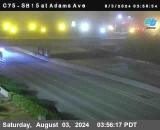 SB 15 at Adams Ave (On Ramp)