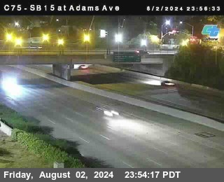 SB 15 at Adams Ave (On Ramp)