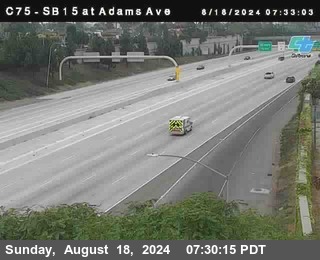 SB 15 at Adams Ave (On Ramp)