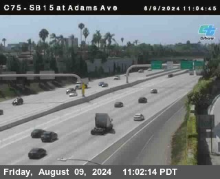 SB 15 at Adams Ave (On Ramp)