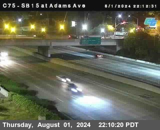 SB 15 at Adams Ave (On Ramp)