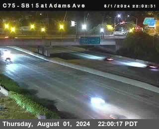 SB 15 at Adams Ave (On Ramp)