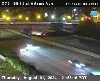 SB 15 at Adams Ave (On Ramp)