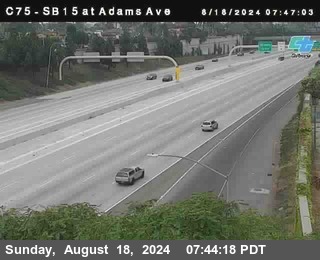 SB 15 at Adams Ave (On Ramp)