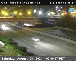 SB 15 at Adams Ave (On Ramp)