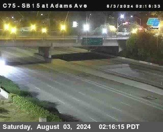 SB 15 at Adams Ave (On Ramp)