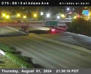 SB 15 at Adams Ave (On Ramp)