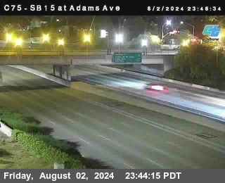 SB 15 at Adams Ave (On Ramp)