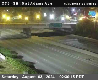 SB 15 at Adams Ave (On Ramp)