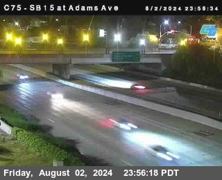 SB 15 at Adams Ave (On Ramp)