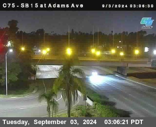 SB 15 at Adams Ave (On Ramp)