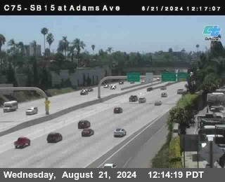 SB 15 at Adams Ave (On Ramp)