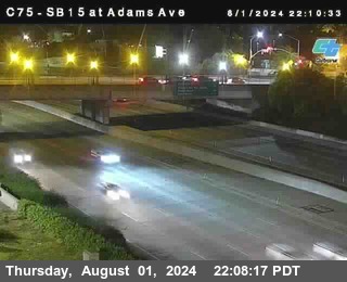 SB 15 at Adams Ave (On Ramp)