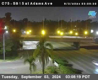 SB 15 at Adams Ave (On Ramp)