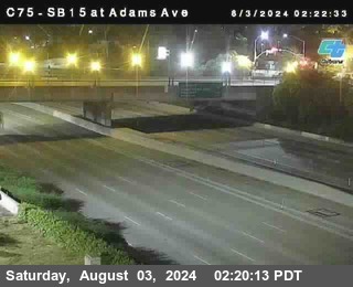 SB 15 at Adams Ave (On Ramp)