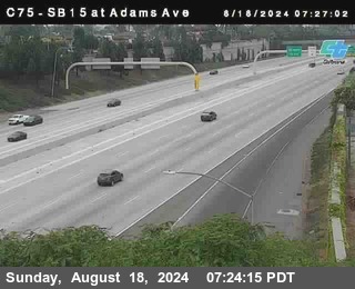 SB 15 at Adams Ave (On Ramp)