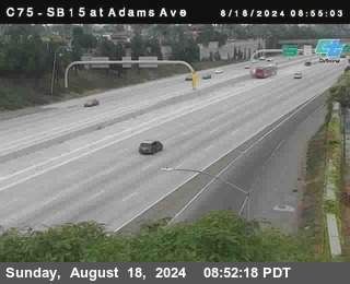 SB 15 at Adams Ave (On Ramp)