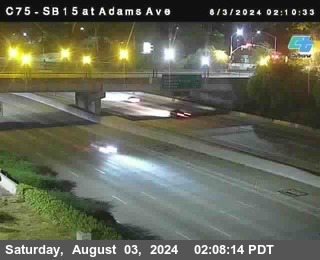 SB 15 at Adams Ave (On Ramp)