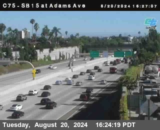 SB 15 at Adams Ave (On Ramp)