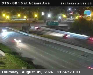 SB 15 at Adams Ave (On Ramp)