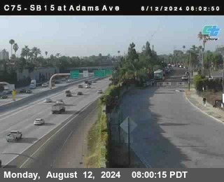 SB 15 at Adams Ave (On Ramp)