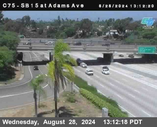 SB 15 at Adams Ave (On Ramp)