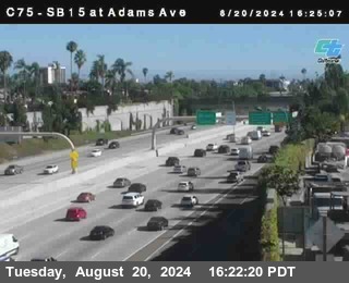 SB 15 at Adams Ave (On Ramp)