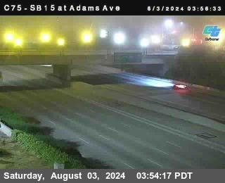 SB 15 at Adams Ave (On Ramp)