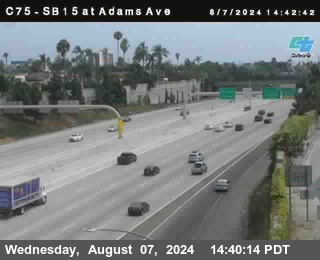 SB 15 at Adams Ave (On Ramp)