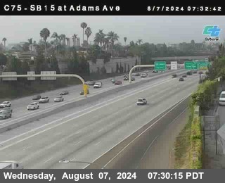 SB 15 at Adams Ave (On Ramp)