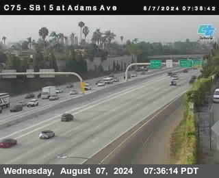 SB 15 at Adams Ave (On Ramp)